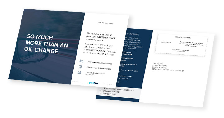 Traffic driver mailer marketing tactic