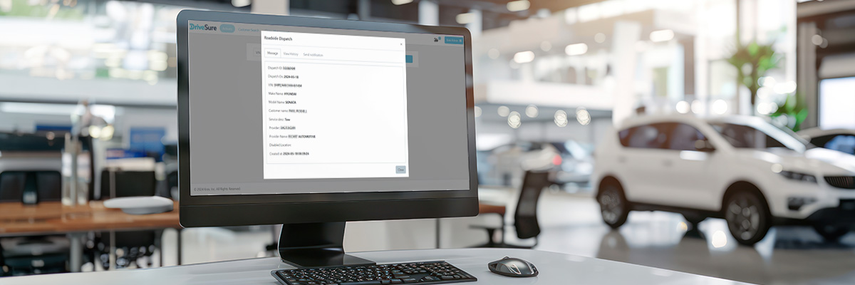 Introducing Roadside Dispatch Notifications for Your DriveSure Portal
