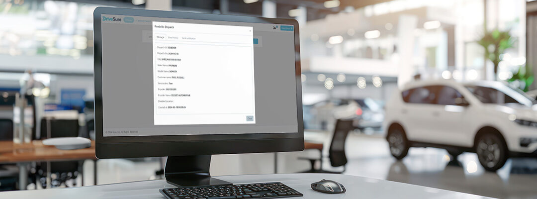 Introducing Roadside Dispatch Notifications for Your DriveSure Portal